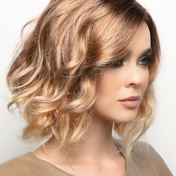 Rene of Paris Evanna Wig, Honeycomb Brown - Picture 10 of 11